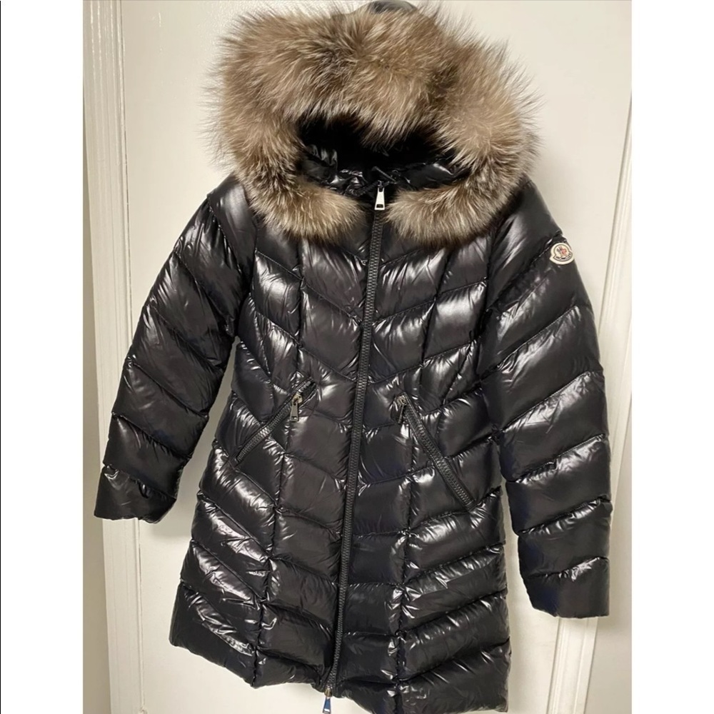 💰SOLD💰Moncler fulmarus black down parka jacket - Picture 2 of 14